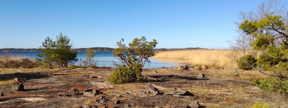 Landskab i Åland (Finland) 