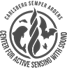 Logo Center for Active Sensing with Sound